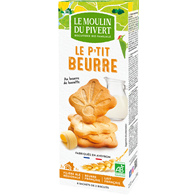 HERBATNIKI LE P'TIT BEURRE BIO 155 g - LE MOULIN DU PIVERT