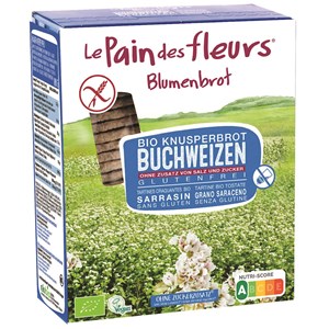 PIECZYWO CHRUPKIE PROTEINOWE GRYCZANE BEZ DODATKU SOLI I CUKRU BEZGLUTENOWE BIO 150 g - LE PAIN DES FLEURS