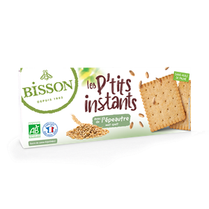 HERBATNIKI ZBOŻOWE BIO 155 g - BISSON