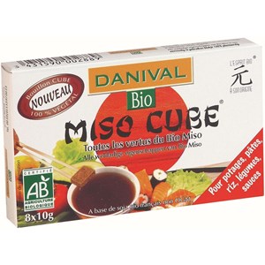 MISO KOSTKI BIO (8 x 10 g) 80 g - DANIVAL