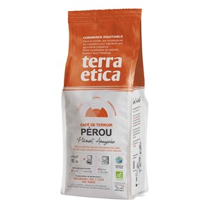 KAWA MIELONA ARABICA 100 % PERU FAIR TRADE BIO 250 g - TERRA ETICA