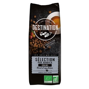 KAWA ZIARNISTA ARABICA 100 % SELECTION BIO 250 g - DESTINATION