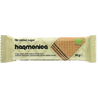 WAFELEK Z SAMOPSZY Z KREMEM MLECZNO - KAKAOWYM BEZ DODATKU CUKRU BIO 30 g - HARMONICA