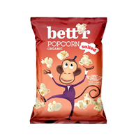 POPCORN Z SOLĄ MORSKĄ BIO 60 g - BETT'R
