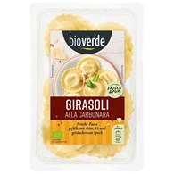 PIEROŻKI ŚWIEŻE GIRASOLI A'LA CARBONARA BIO 250 g - BIO VERDE