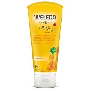 SZAMPON I PŁYN DO MYCIA DLA NIEMOWLĄT ECO 200 ml - WELEDA (BABY)