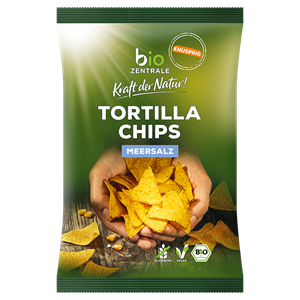 CHIPSY TORTILLA SOLONE BEZGLUTENOWE BIO 125 g - BIO ZENTRALE