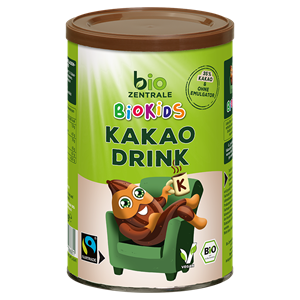 CZEKOLADA W PROSZKU DLA DZIECI FAIR TRADE BIO 300 g - BIO ZENTRALE (BIOKIDS)