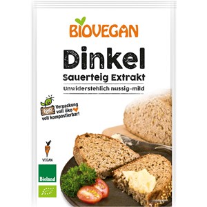 ZAKWAS CHLEBOWY ORKISZOWY W PROSZKU BIO 30 g - BIOVEGAN