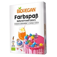 BARWNIKI SPOŻYWCZE BEZGLUTENOWE BIO (6 x 8 g) 48 g - BIOVEGAN