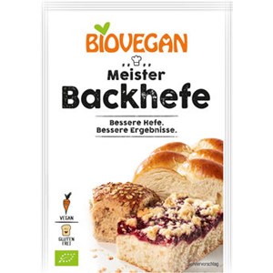 DROŻDŻE SUSZONE BEZGLUTENOWE BIO 7 g - BIOVEGAN