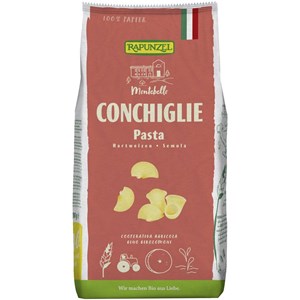 MAKARON (SEMOLINOWY) CONCHIGLIE MUSZLE BIO 500 g - RAPUNZEL