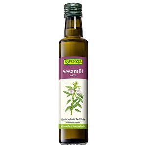 OLEJ SEZAMOWY TŁOCZONY NA ZIMNO BIO 250 ml - RAPUNZEL