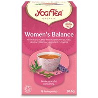 HERBATKA DLA KOBIET - RÓWNOWAGA (WOMEN'S BALANCE) BIO (17 x 1,8 g) 30,6 g - YOGI TEA