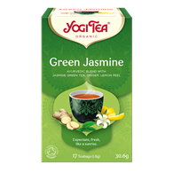 HERBATA ZIELONA JAŚMINOWA (GREEN JASMINE) BIO (17 x 1,8 g) 30,6 g - YOGI TEA