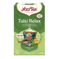 HERBATKA AJURWEDYJSKA TULSI RELAX BIO (17 x 2 g) 34 g - YOGI TEA