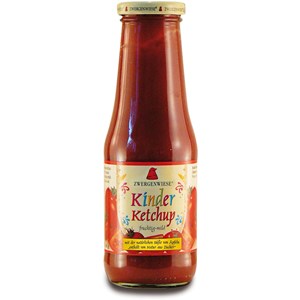 KETCHUP DLA DZIECI BEZGLUTENOWY BIO 500 ml - ZWERGENWIESE