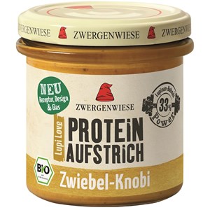 PASTA PROTEINOWA Z CEBULĄ I CZOSNKIEM BEZGLUTENOWA BIO 135 g - ZWERGENWIESE