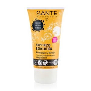 ŻEL POD PRYSZNIC HAPPINESS POMARAŃCZA I MANGO ECO 200 ml - SANTE