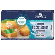 PALUSZKI RYBNE Z DORSZA W BIO PANIERCE PSZENNEJ MROŻONE  180 g - WILD OCEAN