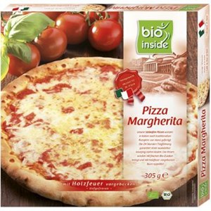 PIZZA MARGHERITA MROŻONA BIO 305 g - BIO INSIDE