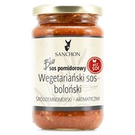 SOS BOLOGNESE WEGAŃSKI BEZGLUTENOWY BIO 330 ml - SANCHON