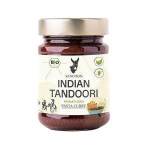 PASTA CURRY INDIAN TANDOORI BEZGLUTENOWA BIO 190 g - SANCHON