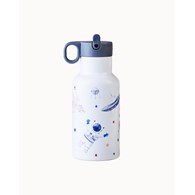 BUTELKA TERMICZNA Z DWOMA NAKRĘTKAMI DLA DZIECI ASTRONAUTA 350 ml - CHIC-MIC