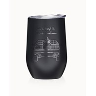 KUBEK TERMICZNY Z POKRYWKĄ EXTRA FLY 420 ml - CHIC-MIC