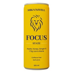 NAPÓJ GAZOWANY NA KONCENTRACJĘ Z SOPLÓWKĄ JEŻOWATĄ 250 ml - SHROOMWELL