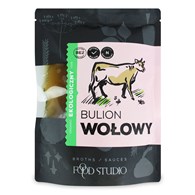 BULION WOŁOWY W PŁYNIE BEZGLUTENOWY BIO 350 ml - FOOD STUDIO