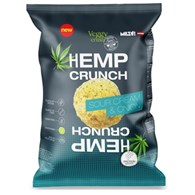 CHRUPKI O SMAKU ŚMIETANOWO-CEBULOWYM Z BIAŁKIEM KONOPNYM  100 g - VEGGY CRUSH (MILZU)