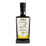 OLEJ RZEPAKOWY TŁOCZONY NA ZIMNO OMEGA-3 BIO 500 ml - EKKO