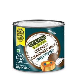 NAPÓJ KOKOSOWY SKONDENSOWANY BIO 240 g - COCOMI