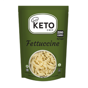 MAKARON (KONJAC) FETTUCCINE BEZGLUTENOWY BIO 270 g (200 g) - KETO CHEF (BETTER THAN FOODS)