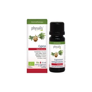 OLEJEK ETERYCZNY CYPRYS BIO 10 ml - PHYSALIS