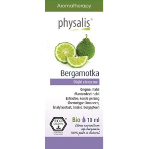 OLEJEK ETERYCZNY BERGAMOTKA ECO 10 ml - PHYSALIS