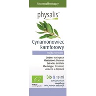 OLEJEK ETERYCZNY CYNAMONOWIEC KAMFOROWY BIO 10 ml - PHYSALIS