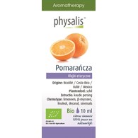 OLEJEK ETERYCZNY POMARAŃCZA BIO 10 ml - PHYSALIS