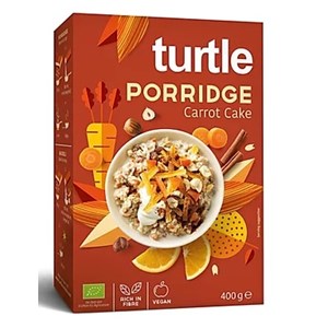 OWSIANKA O SMAKU CIASTA MARCHEWKOWEGO BIO 400 g - TURTLE