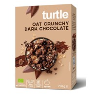 MUSLI OWSIANE Z GORZKĄ CZEKOLADĄ BEZGLUTENOWE BIO 250 g - TURTLE