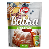 MIESZANKA DO WYPIEKU BABKI BEZGLUTENOWA 300 g - CELIKO (PRODUKT SEZONOWY)