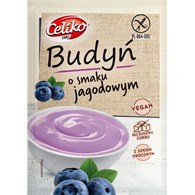 BUDYŃ O SMAKU JAGODOWYM BEZGLUTENOWY 40 g - CELIKO