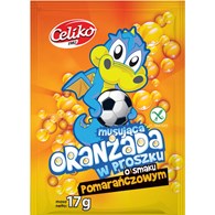 ORANŻADA MUSUJĄCA W PROSZKU O SMAKU POMARAŃCZOWYM BEZGLUTENOWA 17 g - CELIKO