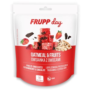 KOSTKI OWSIANE TRUSKAWKA - CZEKOLADA BEZGLUTENOWE 25 g - CELIKO (FRUPP DAY)