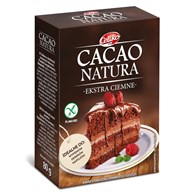 KAKAO W PROSZKU O OBNIŻONEJ ZAWARTOŚCI TŁUSZCZU EKSTRA CIEMNE BEZGLUTENOWE 80 g - CELIKO