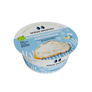 WEGAŃSKA ALTERNATYWA SERKA TWAROGOWEGO Z ORZECHÓW NERKOWCA BEZGLUTENOWA 130 g - WEGE SIOSTRY