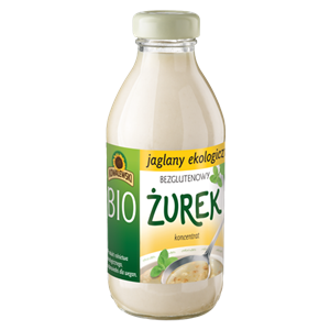 ŻUREK JAGLANY BEZGLUTENOWY KONCENTRAT BIO 320 ml - KOWALEWSKI