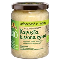 KAPUSTA KISZONA ŻYWA NIEPASTERYZOWANA BEZGLUTENOWA BIO 400 g - KOWALEWSKI