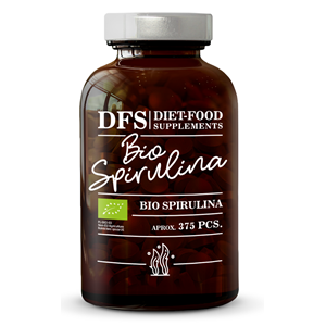 SPIRULINA BIO (400 mg) 375 TABLETEK - DIET-FOOD